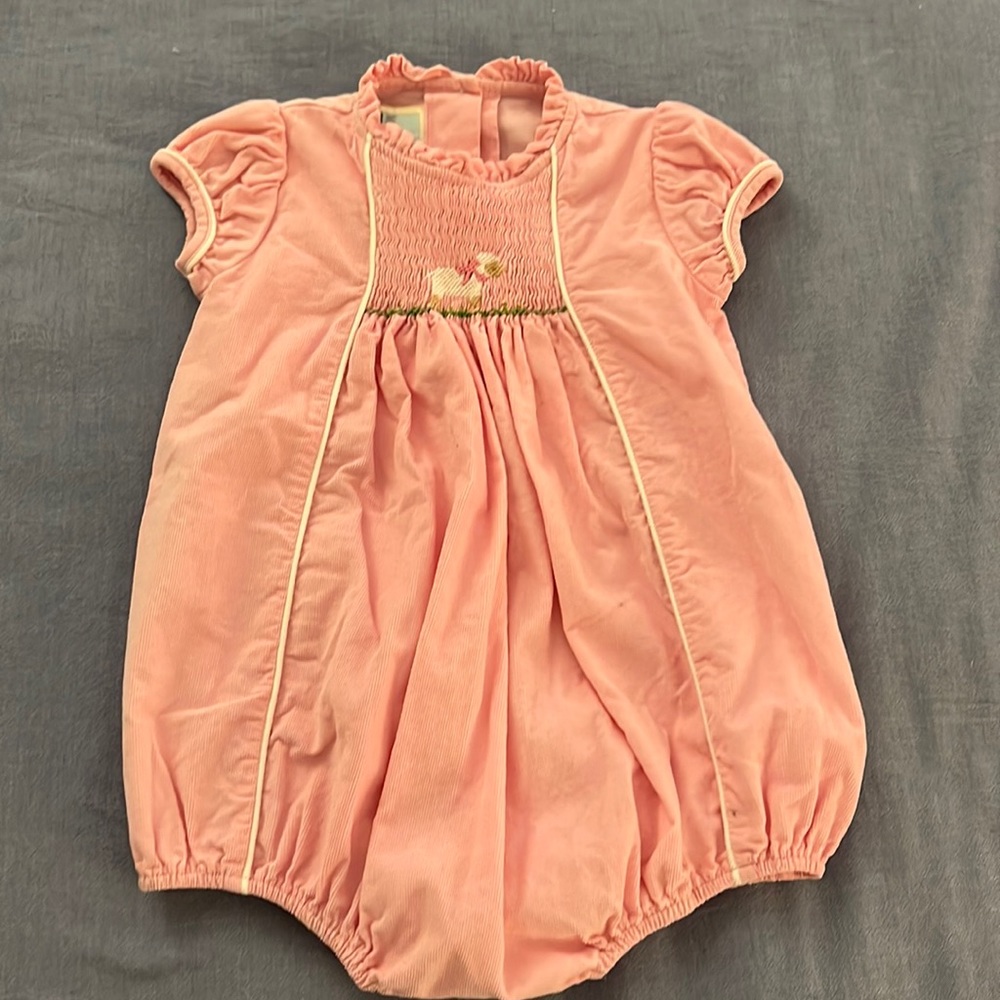 little English corduroy bubble